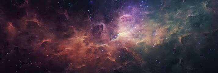 Fototapeta na wymiar Colorful space galaxy cloud nebula. Stary night cosmos. Universe science astronomy. Supernova background wallpaper 
