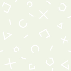 geometric seamless pattern background, square, circle, triangle, line. template for poster, banner, social media, greeting card, web.