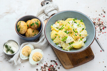 American potatoes salad.