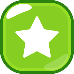 star award vector icon button illustration