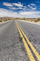 Perspective of a road