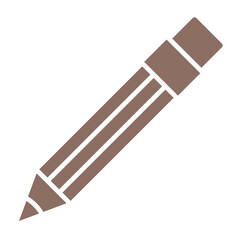 Pencil Multicolor Glyph Icon