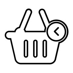 arrow shopping cart web application icon 