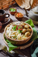 Bakso is Authentic Indonesian Meatball Made from Beef