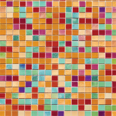 wall tile pattern of square shape vector design art illustration