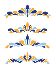 Obraz premium abstract element floral colorful