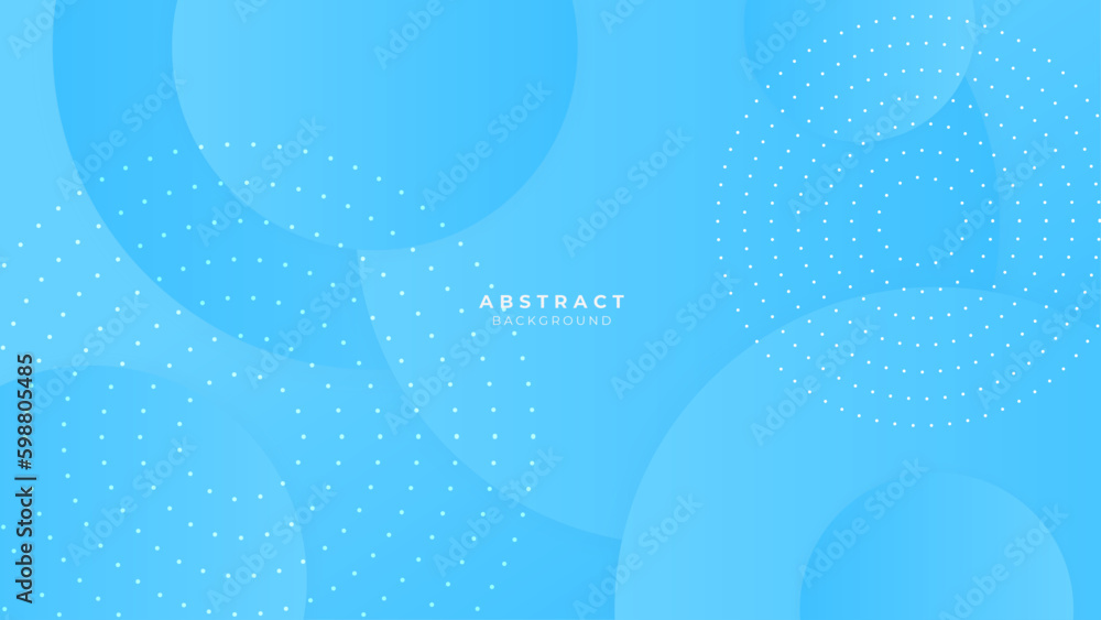 Poster clean soft blue backgroud curve wavy minimalist pattern design