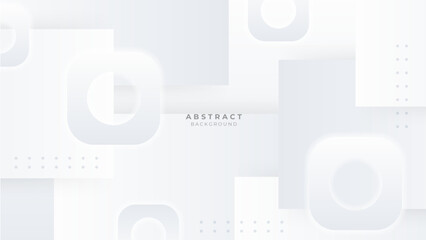 Abstract elegant white and gray background with diagonal stripes lines.