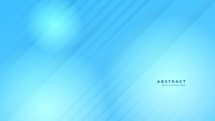 Abstract shape creative blue design background