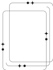 Monoline Aesthetic Rectangle