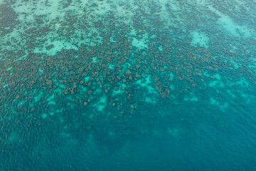 tropical island view in summer, seaside vacation in summer