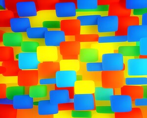 colorful plastic blocks