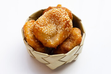 Sesame balls (Kai Hong). Thai dessert