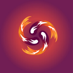 Naklejka premium logo designs symbol