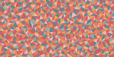 abstract geometric background with tropical color tone low poly shapes