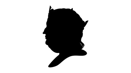 Louis VI of France silhouette