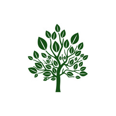 Obraz premium Tree icon isolated on transparent background