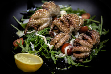 BBQ  octopus 