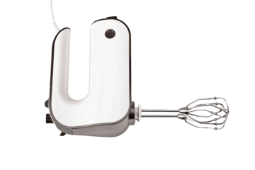 Kitchen blender, close-up, isolated on a white background