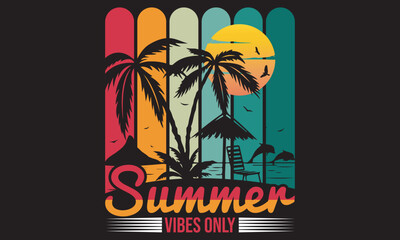 retro t shirt design,summer files, vector desig files