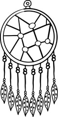 The  Dreamcatcher is a traditional Native American handicraft.