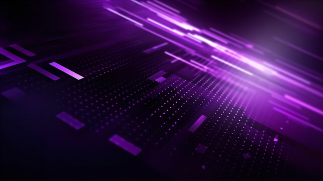 Clean purple tech background