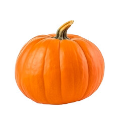 Obraz premium Pumpkin isolated on transparent background, Generative AI