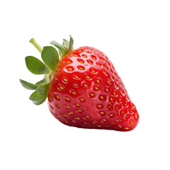Strawberry isolated on transparent background, Generative AI