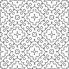 
Repeating patterns of lines.  Black and white pattern for web page, textures, card, poster, fabric, textile.