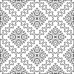 
Repeating patterns of lines.  Black and white pattern for web page, textures, card, poster, fabric, textile.