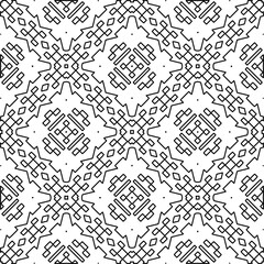 
Repeating patterns of lines.  Black and white pattern for web page, textures, card, poster, fabric, textile.