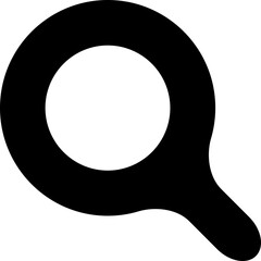 Magnifying glass search icon