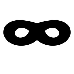 Super Hero Mask Silhouette 