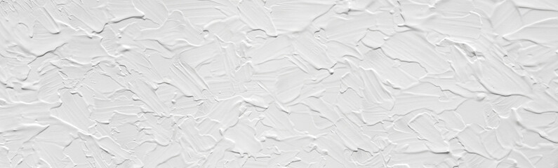 Trendy 3D paint texture with spatula strokes, white canvas volumetric effect for web design. Gray background to create a wedding cover or postcard, wallpaper on the wall.