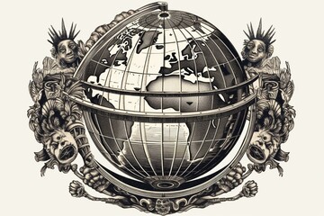 World Icon for Graphic Design Projects