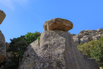 Mystical rocks, "Moon Valley" in Aggius - Sardinia 