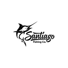 Fishing logo inspiration, Marlin fish
