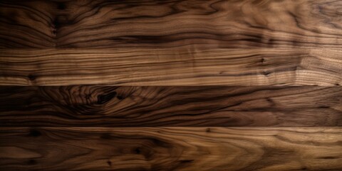 Walnut planks texture background, Brown wooden pattern. Generative AI