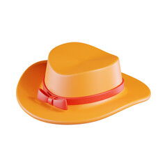 Cowboy Hat 3D Icon