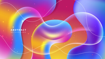 Purple Liquid color background design. Futuristic gradient. Minimal Pattern. Fluid gradient shape composition. Futuristic design brochure. Abstract Geometric Background