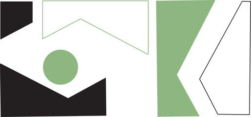 Geometric Memphis Triangle