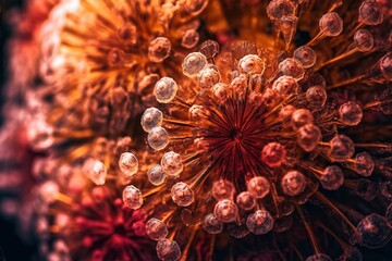 Abstract natural backgrounds with beauty bokeh