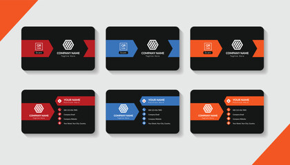 Modern Corporate Business Card Design Template Brand  Identity 