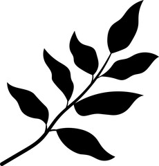 Leaf Silhouette Illustration
