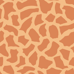 Vector seamless pattern with abstract elements. Cute design for textile, wallpaper, wrapping paper.