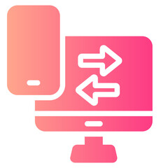 screen gradient icon