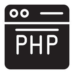 php glyph icon