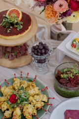 Wedding Food Canapes