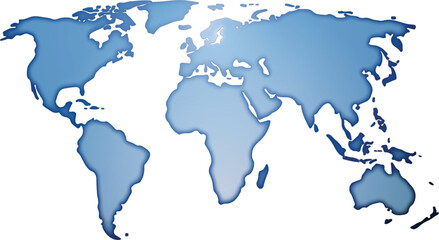 World Map Vector file