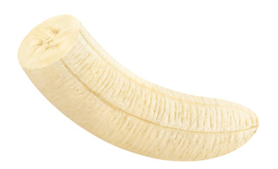 Delicious banana cut out